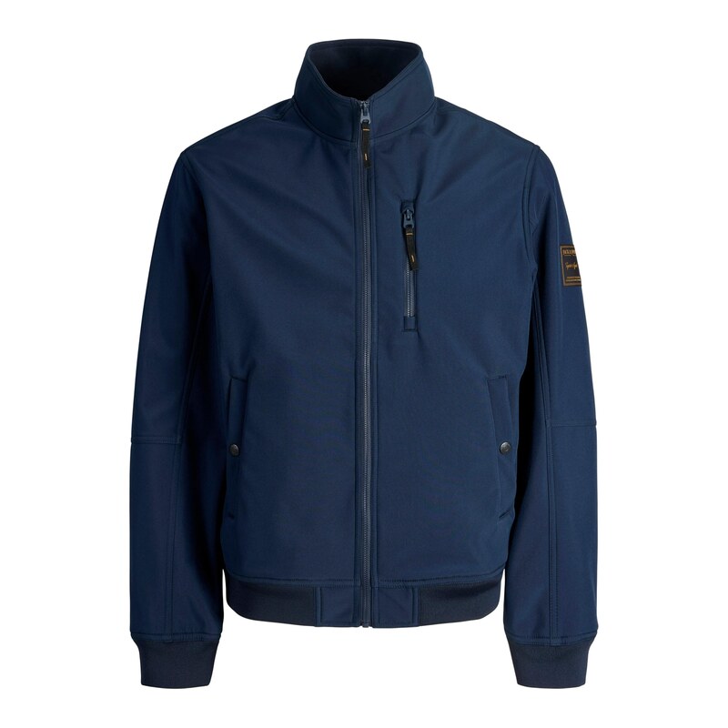 Jack & Jones Plus Přechodná bunda JJEPARKER námořnická modř