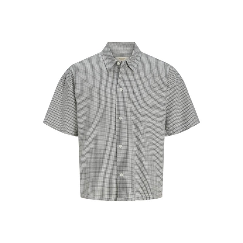 Jack & Jones Plus Košile JORSavona Austin karmínově červené /