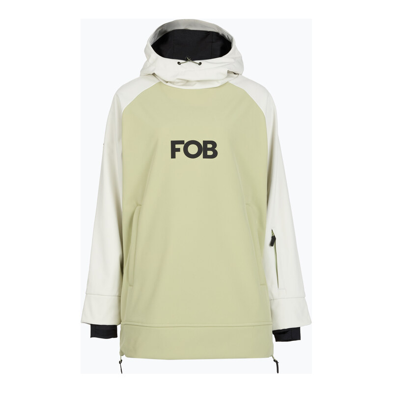 Dámská snowboardová mikina 4F F289 olive