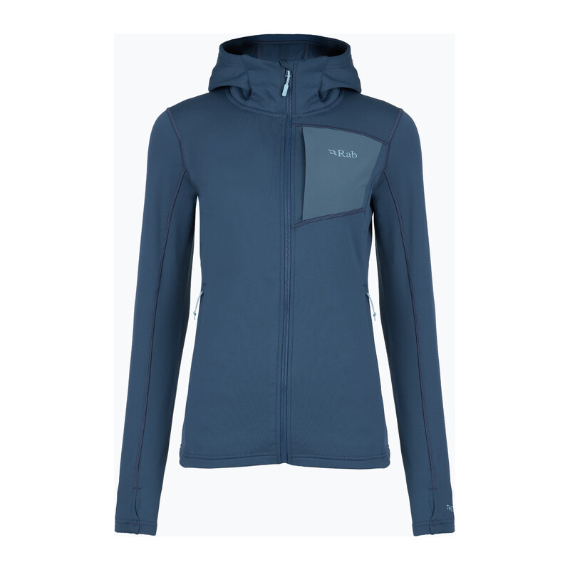 Dámská mikina Rab Superflux Hoody tempest blue
