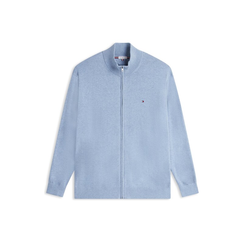 Tommy Hilfiger Big & Tall Kardigan ESSENTIAL kouřově modrá