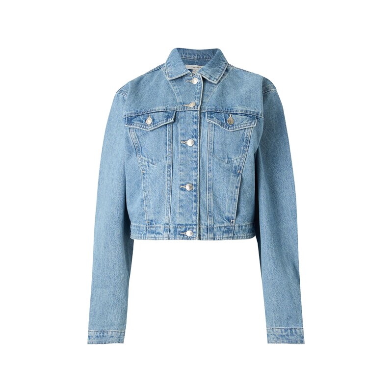 TOPSHOP Přechodná bunda EVI světlemodrá
