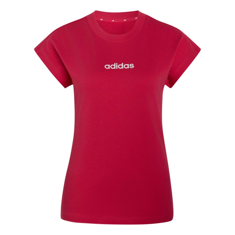 ADIDAS SPORTSWEAR Funkční tričko Essentials tmavě růžová / bílá