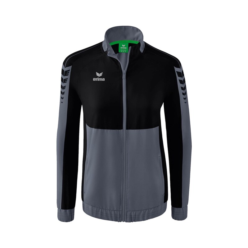ERIMA Sportovní bunda šedá / černá