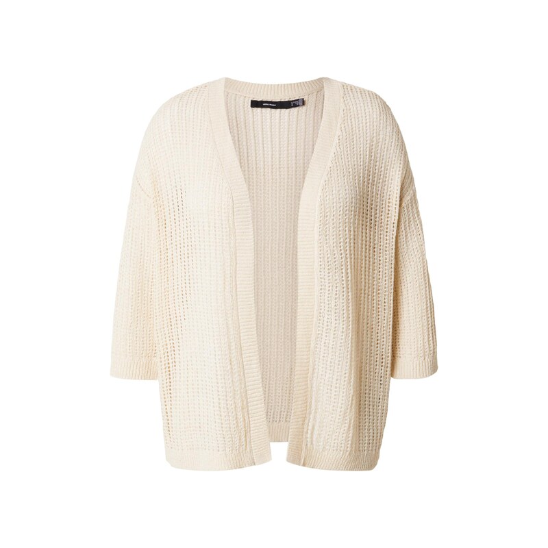 Vero Moda Curve Kardigan VMCBREEZY krémová