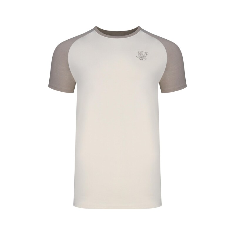 SikSilk Tričko režná / tmavě béžová