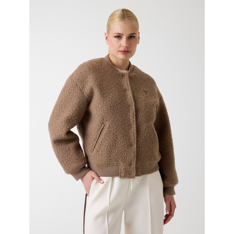 GUESS ACTIVE Bunda bomber Azha Sherpa | regular fit | shearling