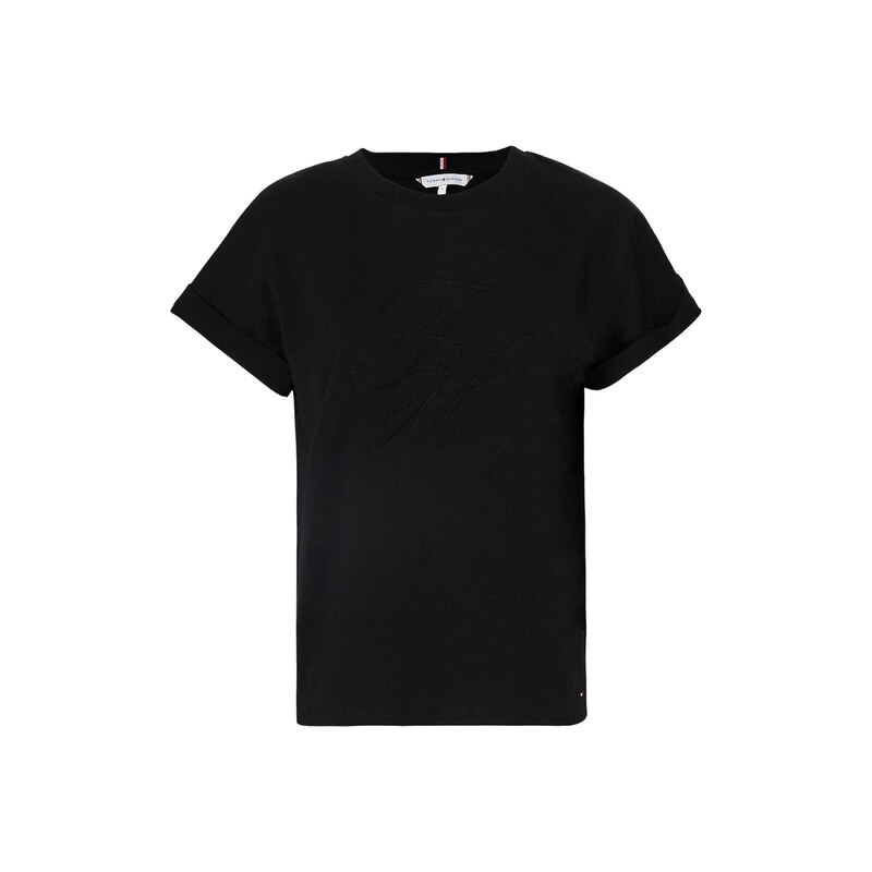 TOMMY HILFIGER Tričko černá