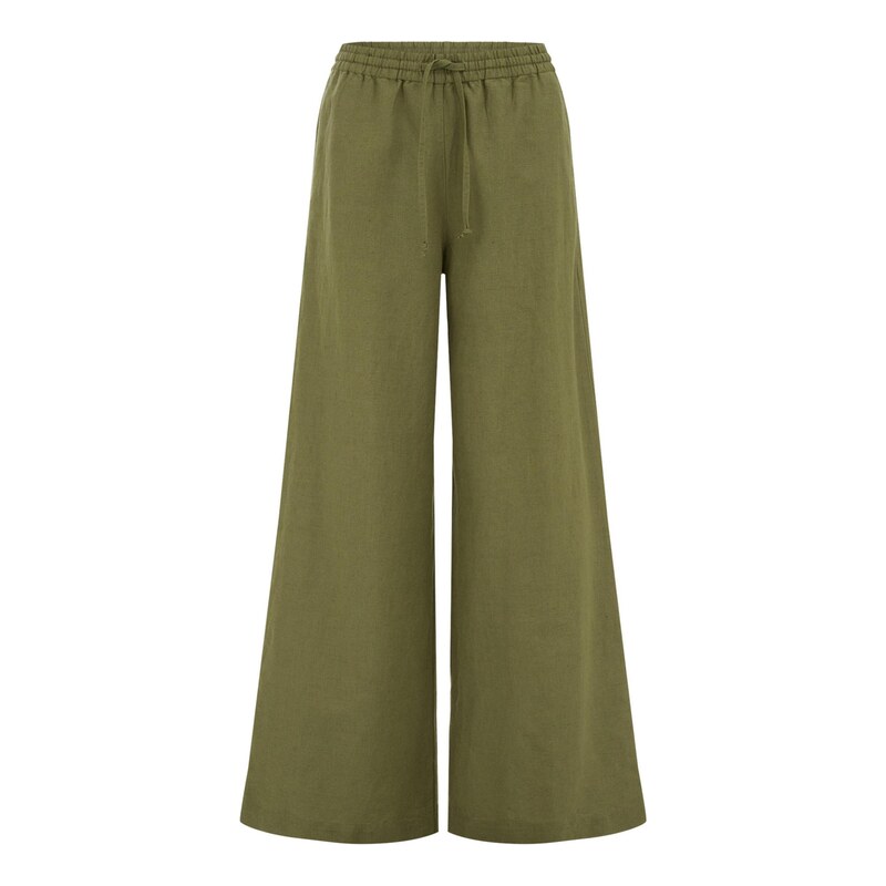 WE Fashion Kalhoty kiwi