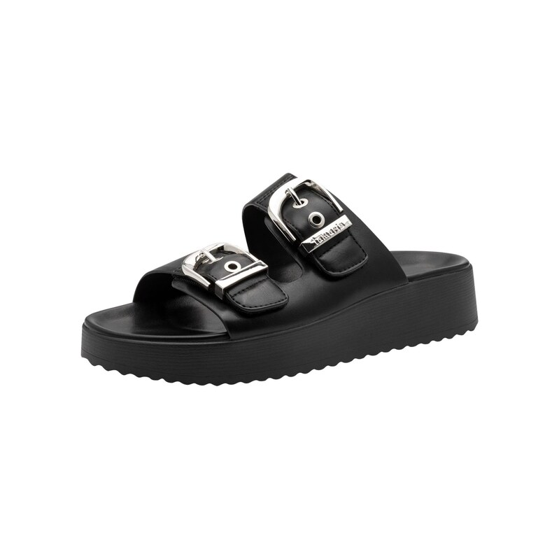 Tamaris Pantofle černá