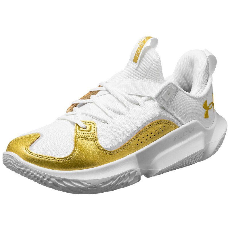 UNDER ARMOUR Sportovní boty Flow FUTR X 3 žlutá / bílá