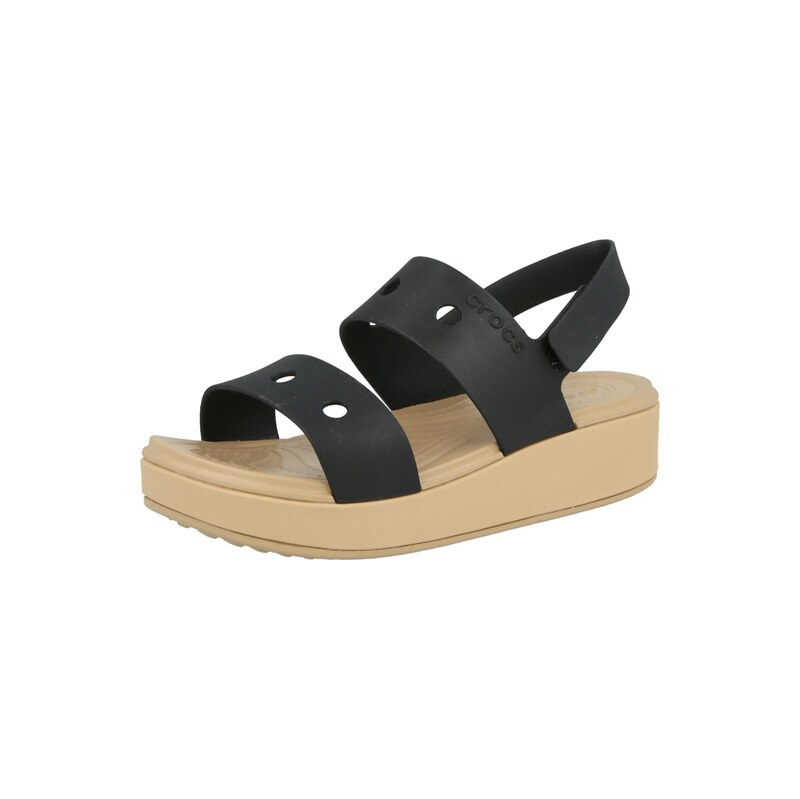 Crocs Otevřená obuv Brooklyn černá