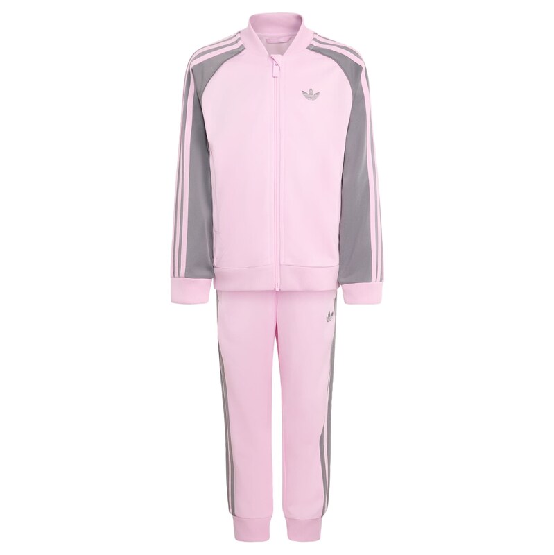 ADIDAS ORIGINALS Joggingová souprava SST šedá / růžová