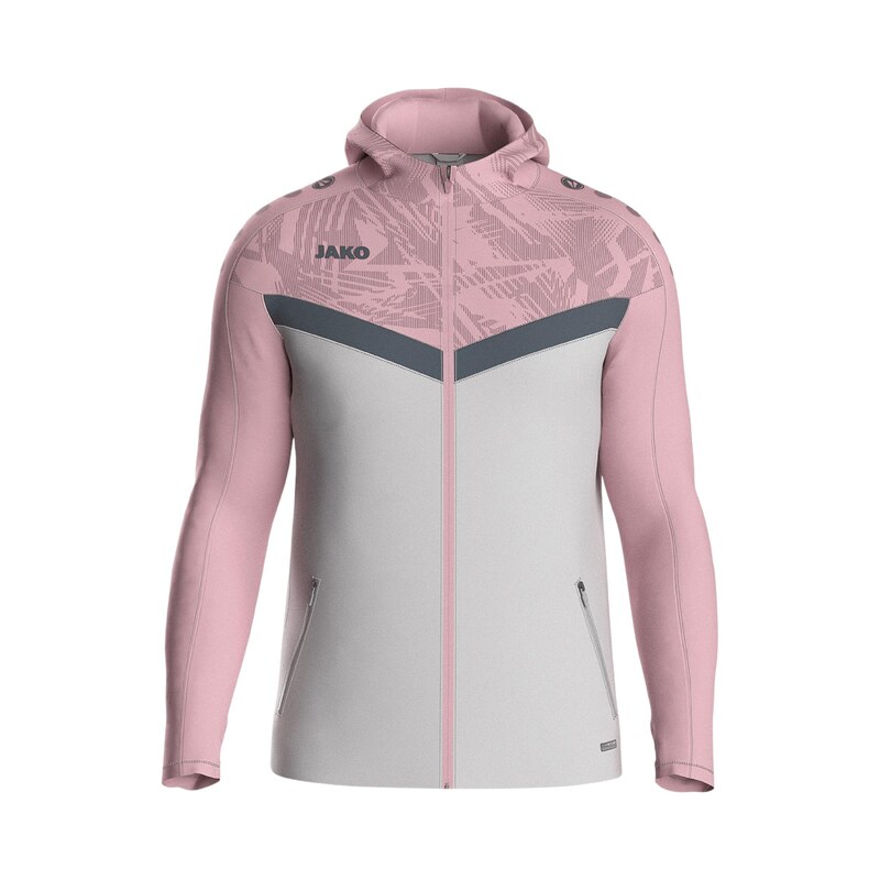 JAKO Sportovní bunda šedá / olivová / mátová