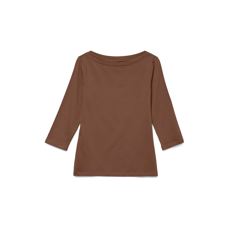 VERO MODA Tričko VMPANDA čokoládová