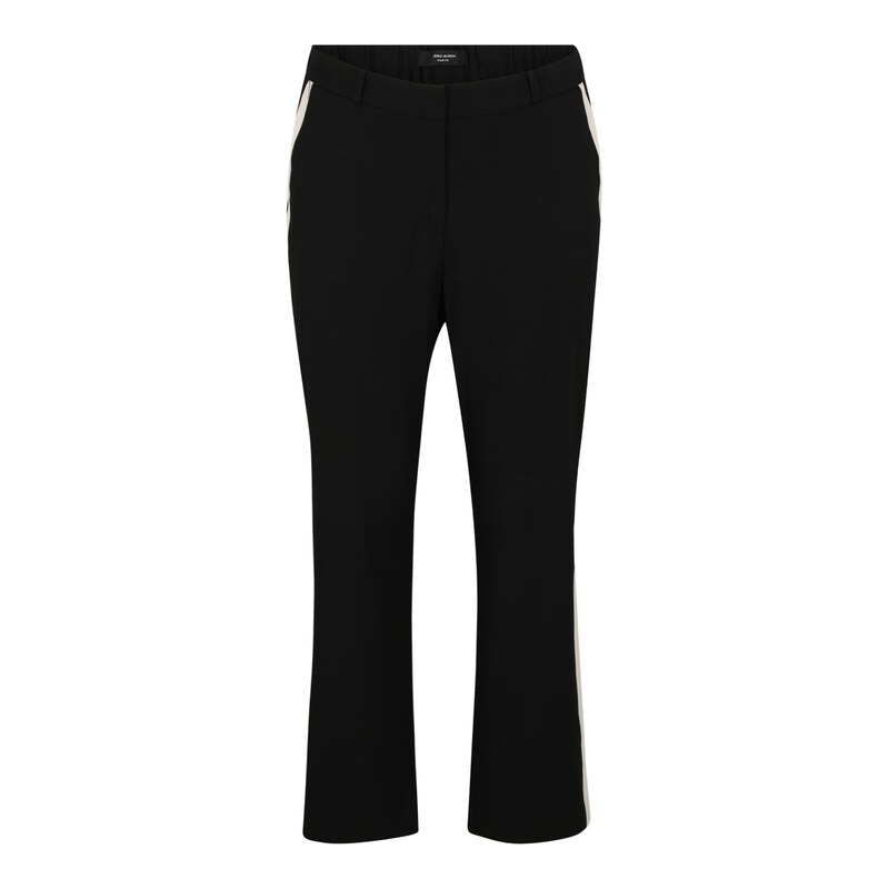 Vero Moda Curve Kalhoty VMCfany černá / bílá