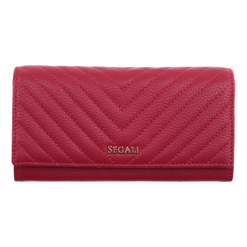 Dámská kožená peněženka Segali Kavya červená 2. JAKOST drobná