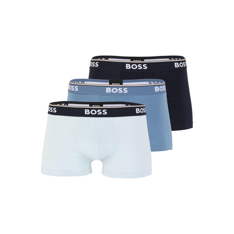 BOSS Boxerky marine modrá / královská modrá / světlemodrá /