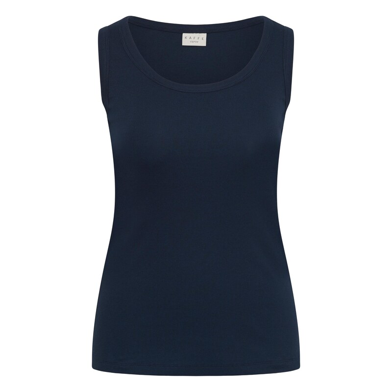 KAFFE CURVE Top KCcarina marine modrá