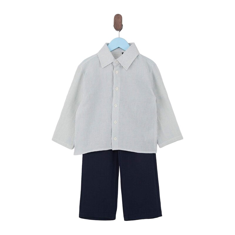 Trendyol Sada noční modrá / světlemodrá / offwhite