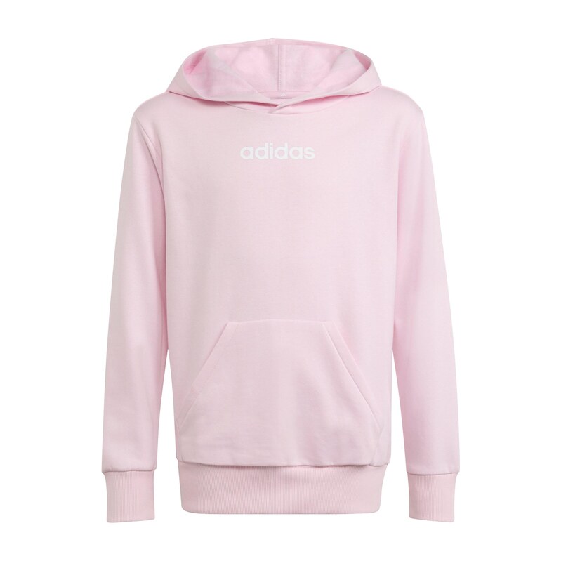 ADIDAS SPORTSWEAR Sportovní mikina růžová / bílá