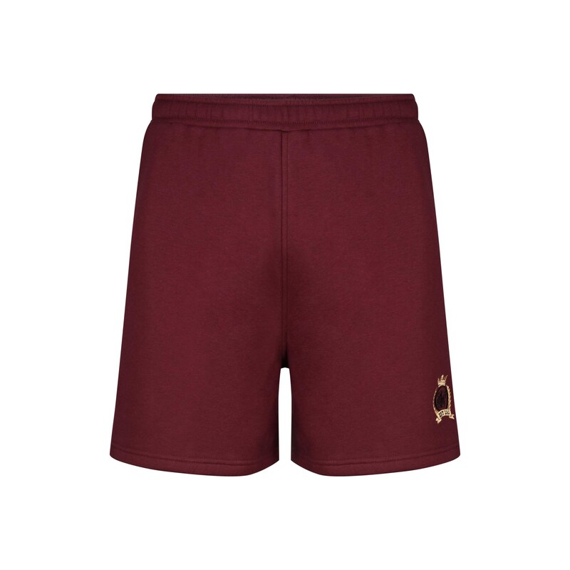 SikSilk Kalhoty Essentials zlatě žlutá / burgundská červeň