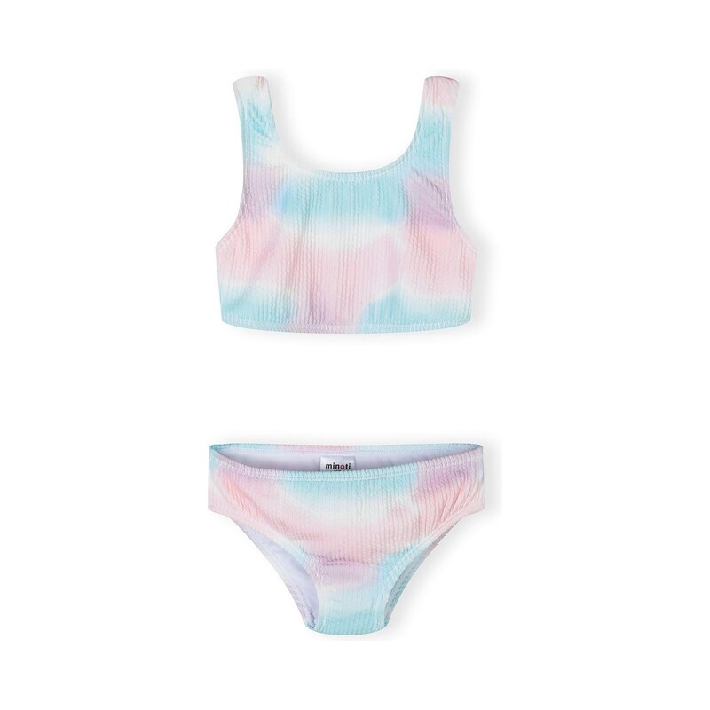MINOTI Bikiny světlemodrá / světle růžová