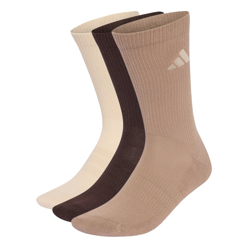 ADIDAS PERFORMANCE Sportovní ponožky Ess béžová / mokka / tmavě