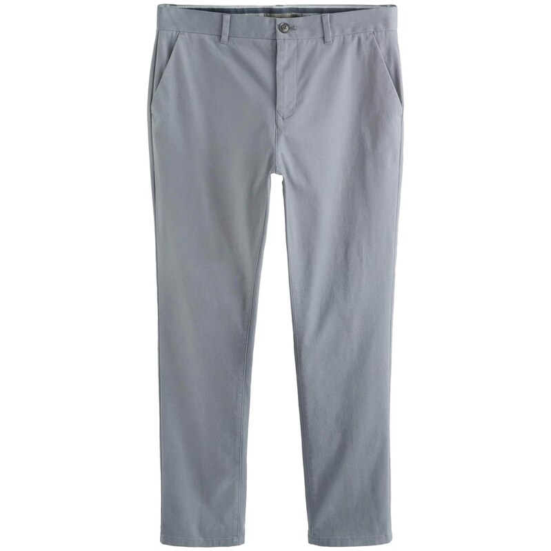 Next Chino kalhoty kouřově modrá