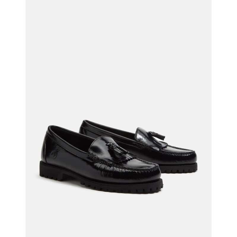 Timberland Authentic 3 eye loafer in black full grain leather