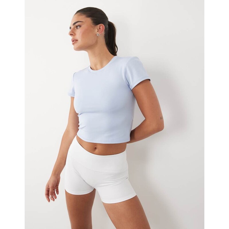 4505 Icon active quick dry baby t-shirt in baby blue
