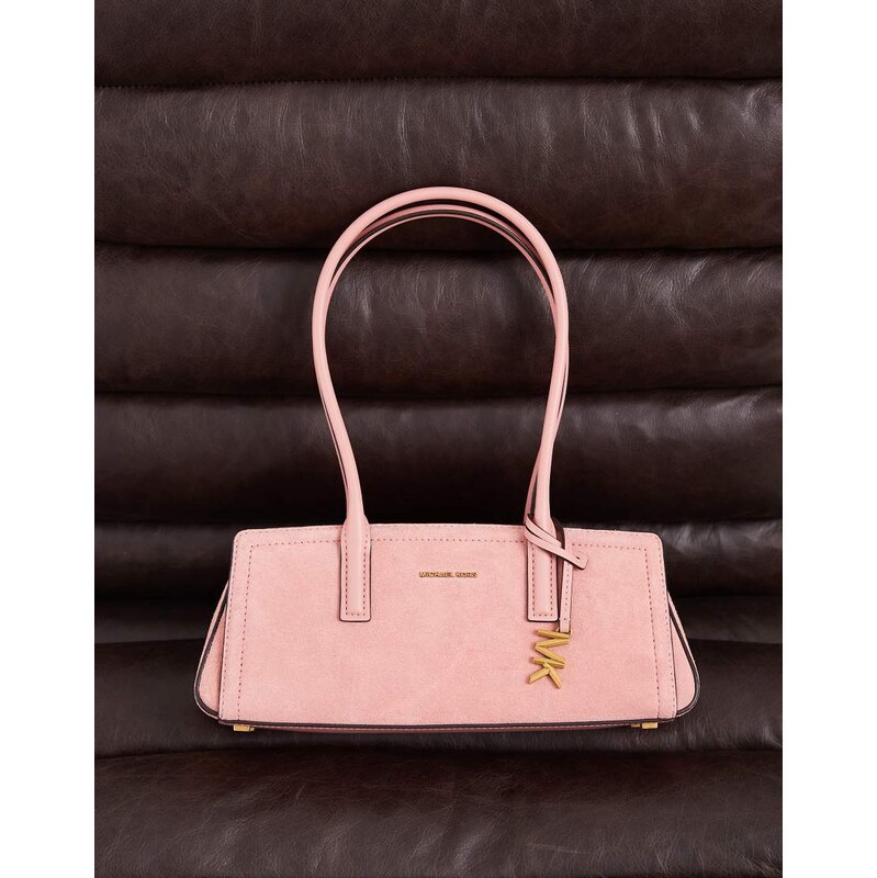 Michael Kors Laila small east west shoulder bag in primrose pink