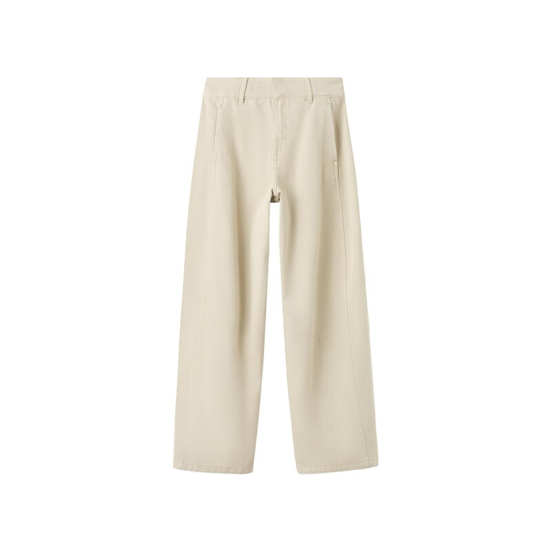 MANGO Džíny KIKO khaki