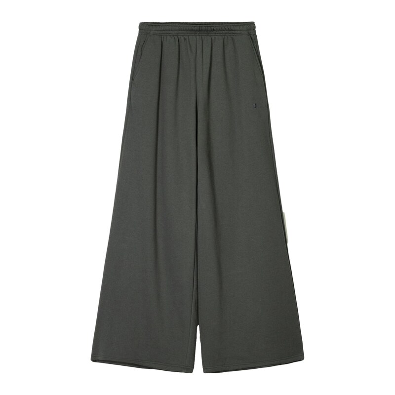 Bershka Kalhoty antracitová