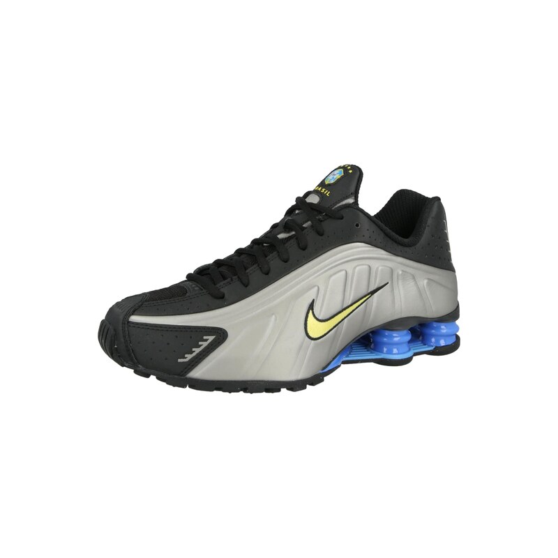 Nike Sportswear Tenisky Shox R4 žlutá / šedá / černá