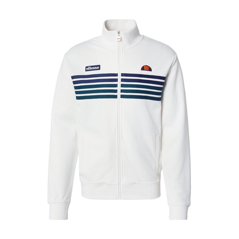 ELLESSE Mikina Vicenza tmavě modrá / zelená / bílá