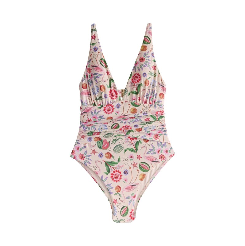 Cath Kidston Plavky režná / zelená / lenvandulová / pink
