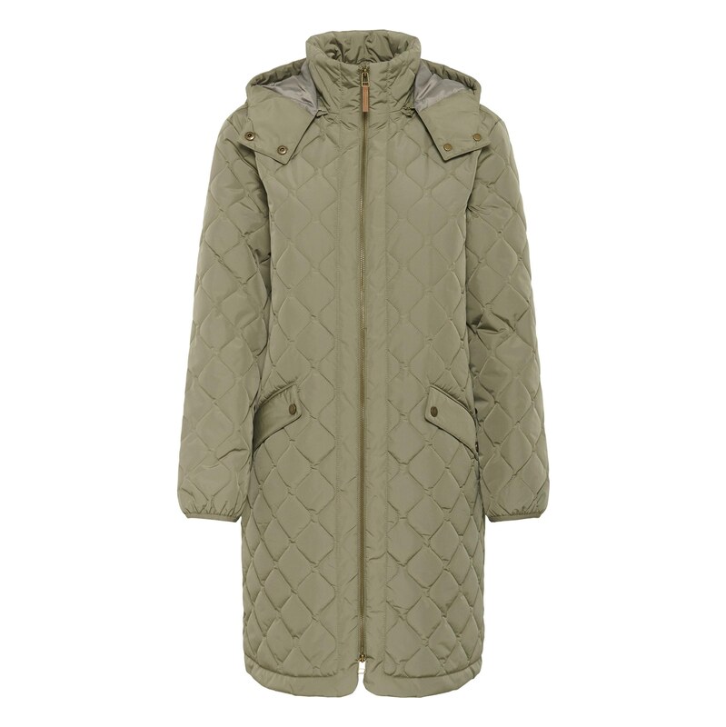 Cream Přechodný kabát CRArwen khaki