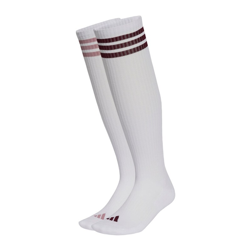 ADIDAS PERFORMANCE Sportovní ponožky hnědá / eosin / bílá