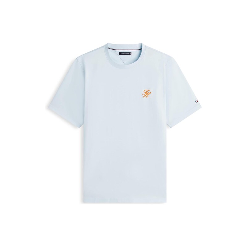 Tommy Hilfiger Big & Tall Tričko pastelová modrá / oranžová