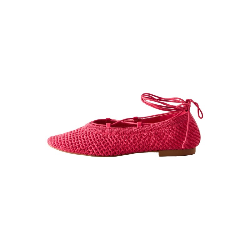 Next Baleríny s řemínky Forever Comfort malinová