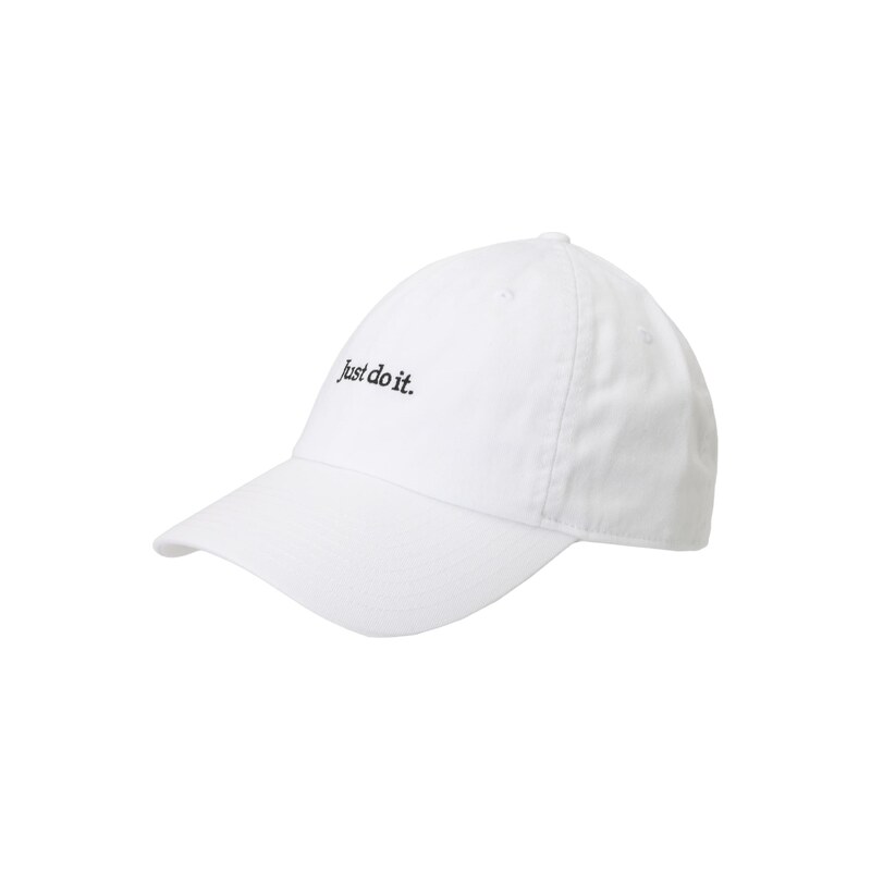 Nike Sportswear Kšiltovka CLUB černá / bílá