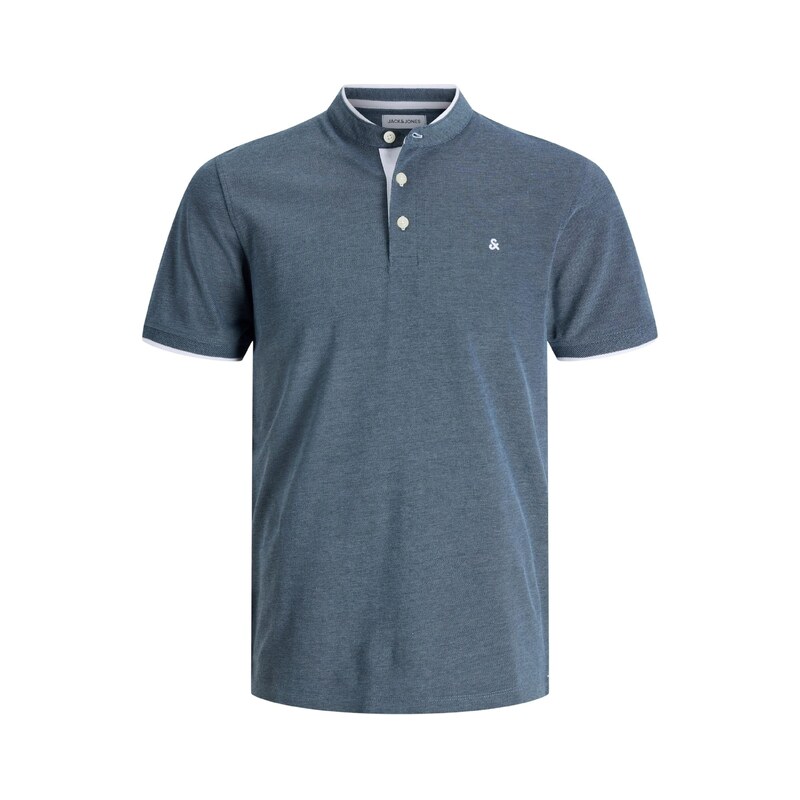 JACK & JONES Tričko JJEPaulos námořnická modř / bílá