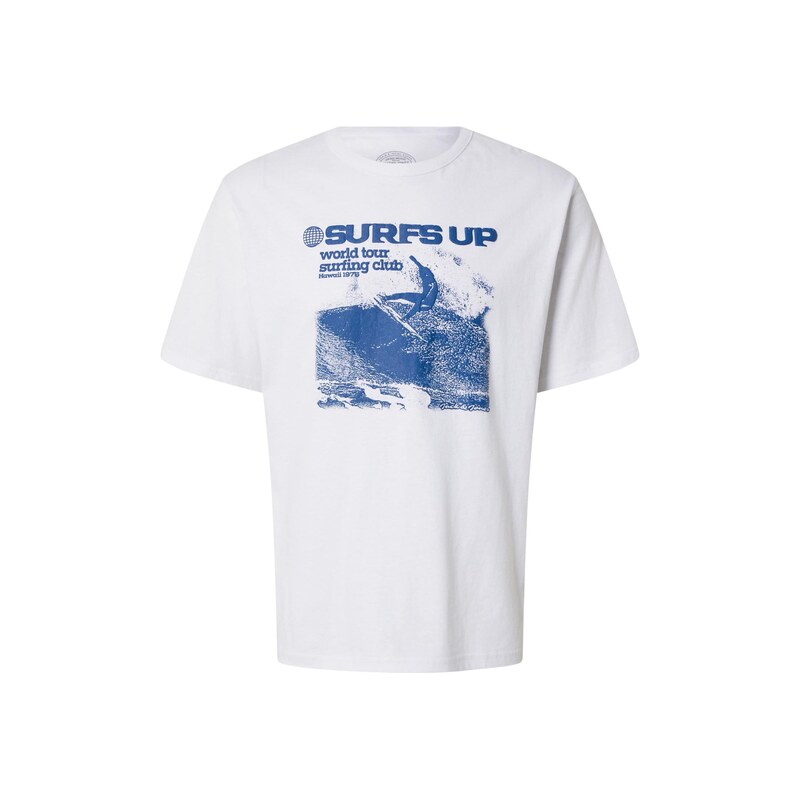 JACK & JONES Tričko JPRBLUocean tmavě modrá / bílá