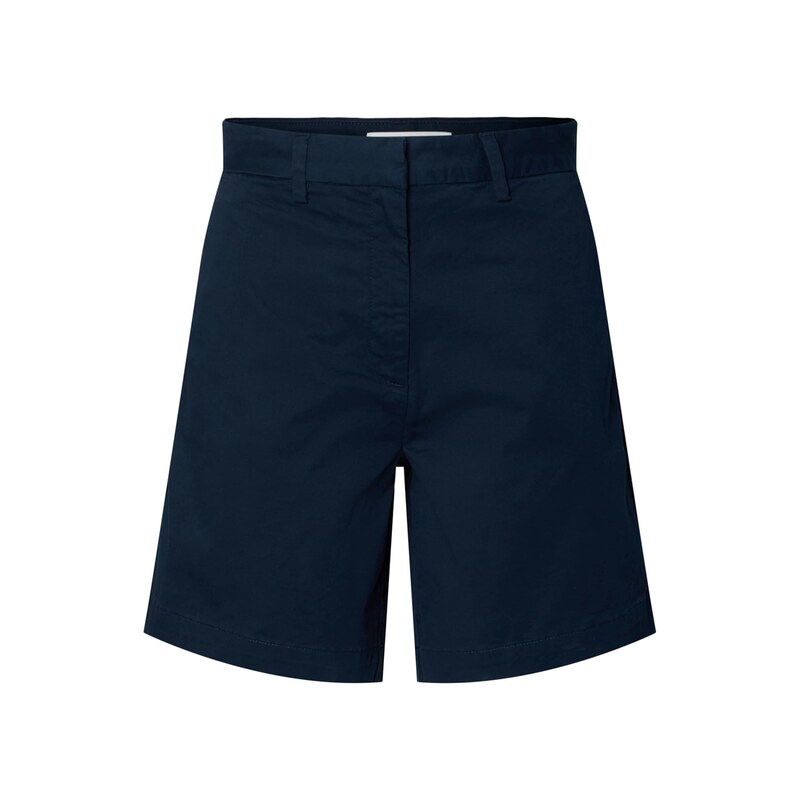 SELECTED FEMME Chino kalhoty SLFVIENNA námořnická modř