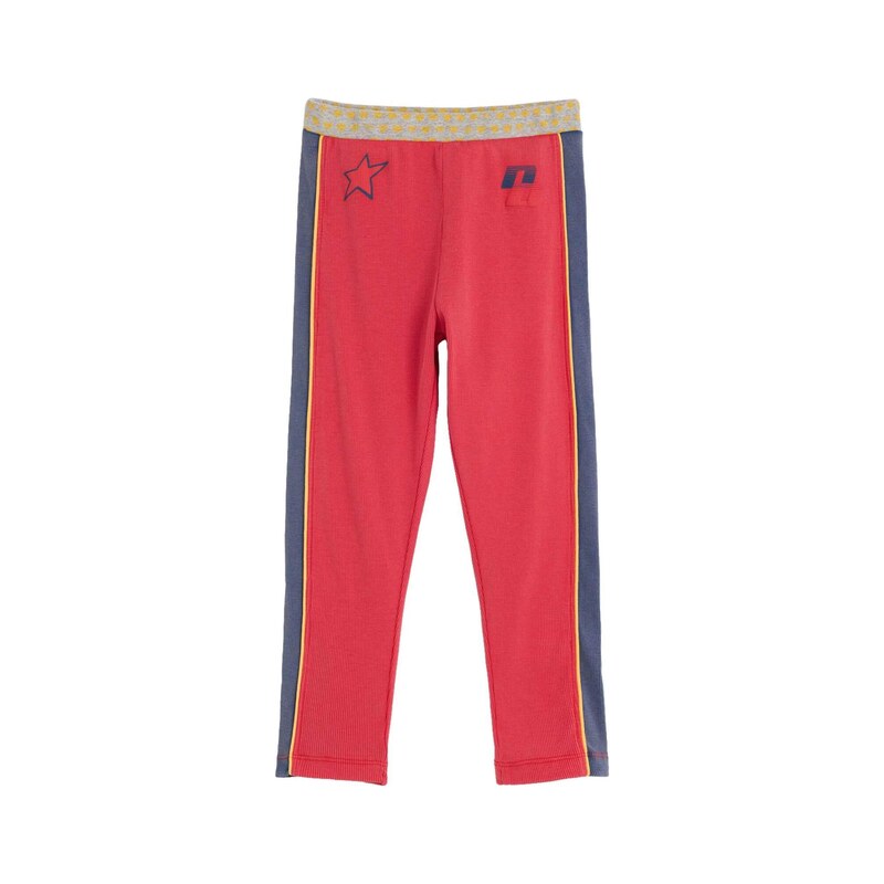 Desigual Sportovní kalhoty námořnická modř / žlutá / červená