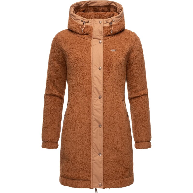 Ragwear Fleecová mikina Cousy karamelová / světle hnědá