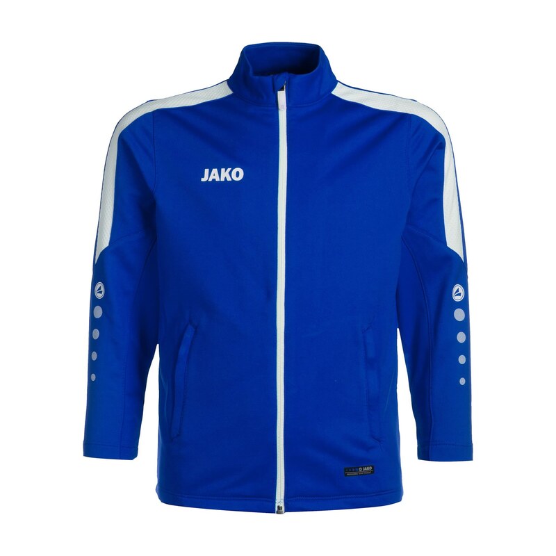 JAKO Sportovní bunda modrá / bílá