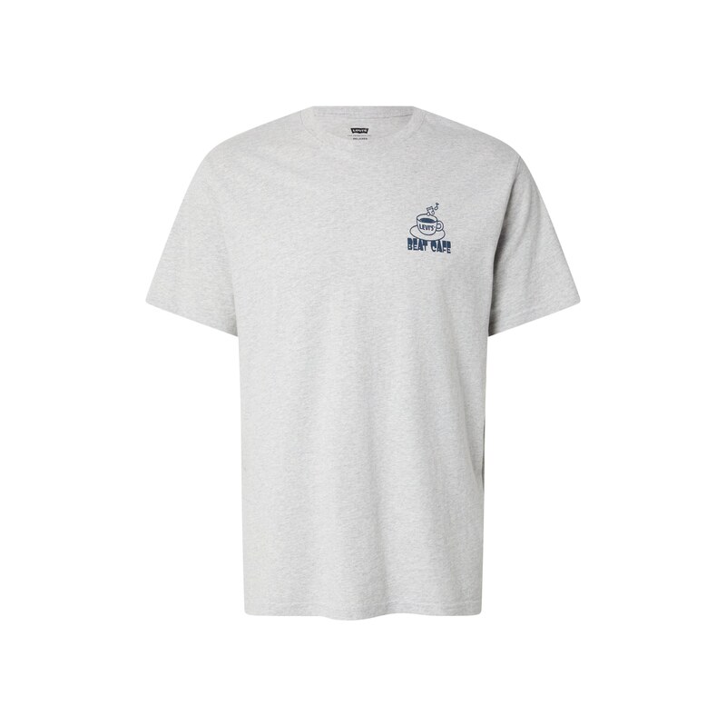 LEVIS  Tričko Relaxed Graphic Tee tmavě modrá / světle šedá