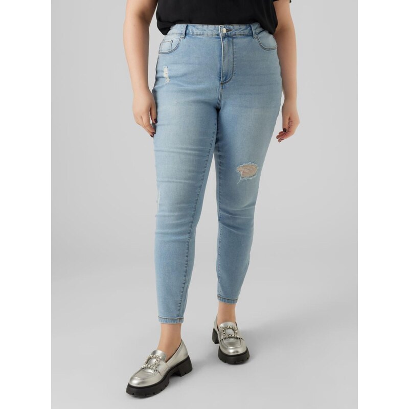 Vero Moda Curve Džíny modrá džínovina